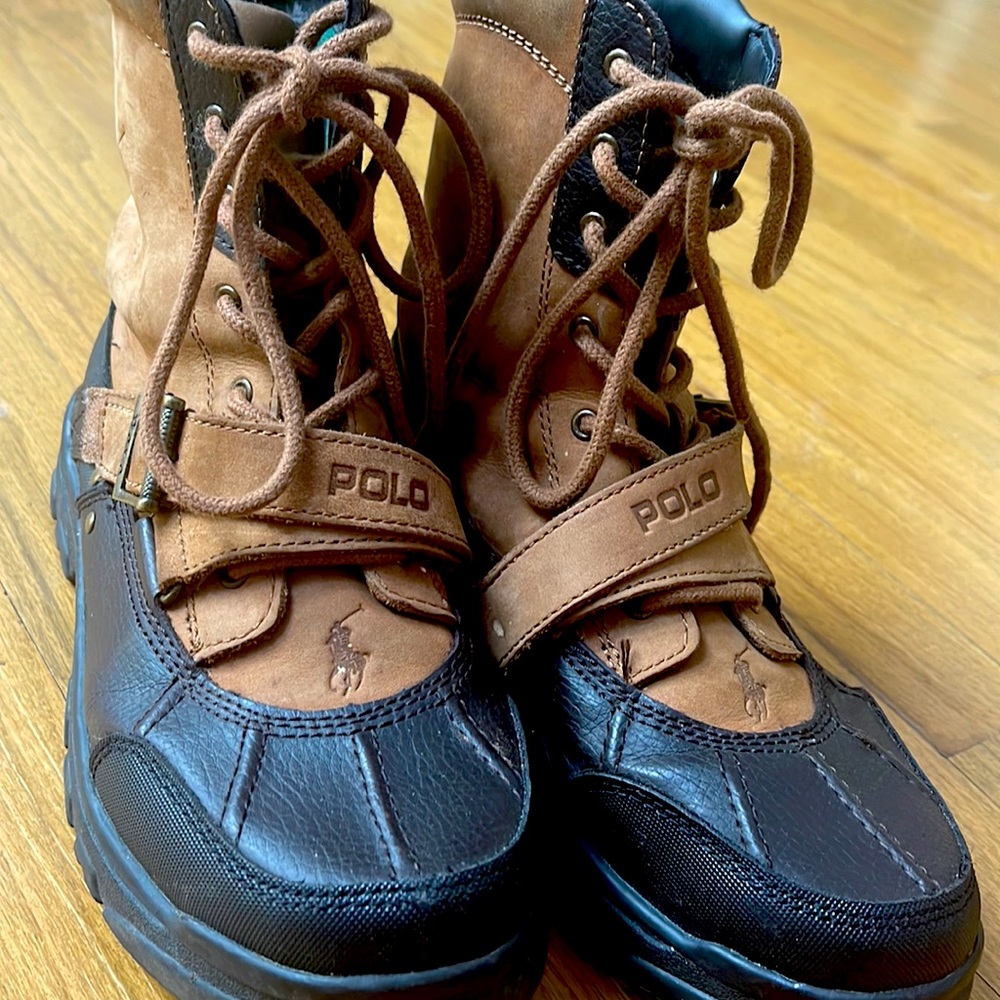 Ralph Lauren Hiking Boots size 5 | Luxury Boots | Ralph Lauren